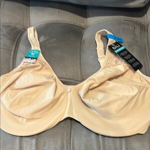 Bali Cream Passion For Comfort Minimizer Bra Intimates Size 38DDD